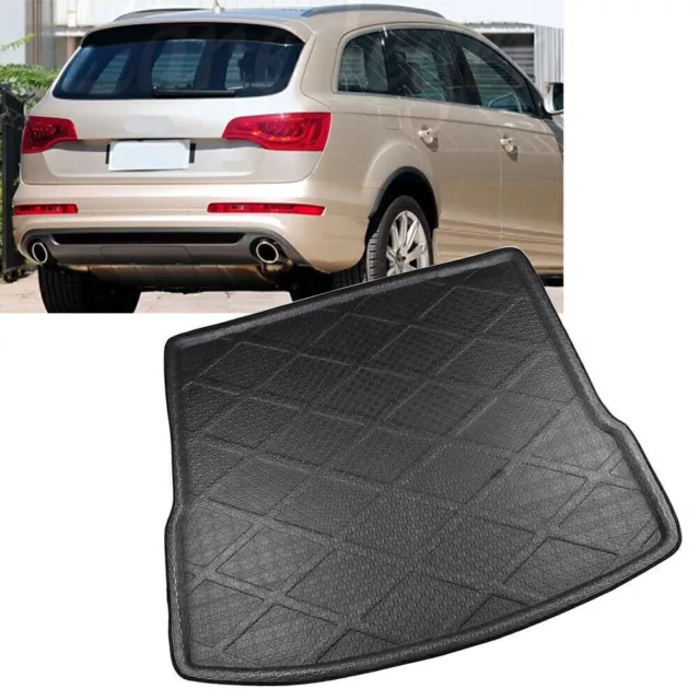 For Audi Q7 2006-2015 2014 Rear Cargo Liner Trunk Floor Mat Boot Tray Carpet Pad
