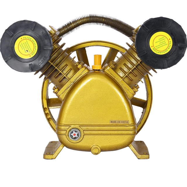 120V 5.5/3HP Air Compressor Pump, 115PSI V-Type Twin Cylinder Air Compressor