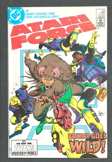 Atari Force 3, 1984. DC. Grade: 6.0. LOT 221113265