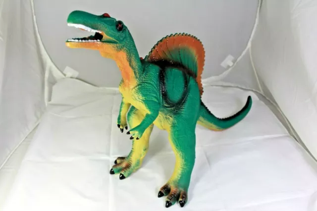 Large Soft Rubber Dinosaur Toy Spinosaurus Dino Gift for Boys Girls Kids 3+ 24"