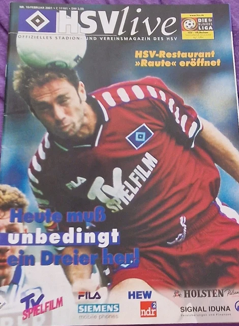 2000/01 1.BUNDESLIGA HAMBURGER SV VFL Bochum EUR 1,00 PicClick DE