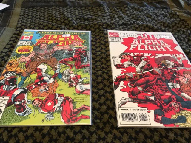 Alpha Flight 115 & 128 Lot