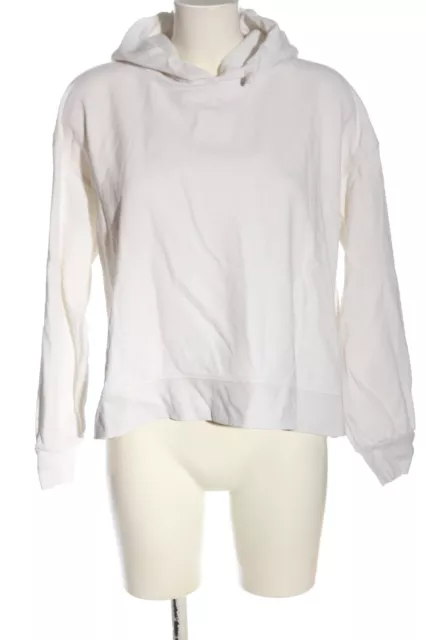 UNIQLO Sweat à capuche Dames T 42 blanc style décontracté