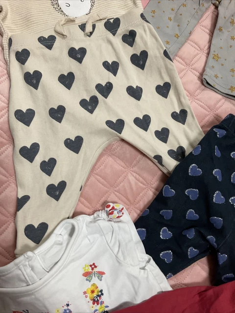 Baby girl large clothes bundle size 3-6 months Various brands 10