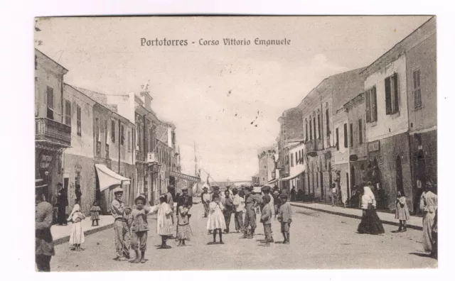 portotorres  sassari animatissima spedita  1916