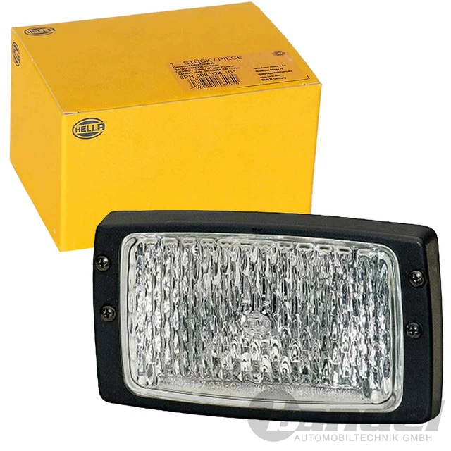 Hella Faro Da Lavoro Alogeno 12V 55W 70W Illuminazione Campo Vicino | 1Gd 996