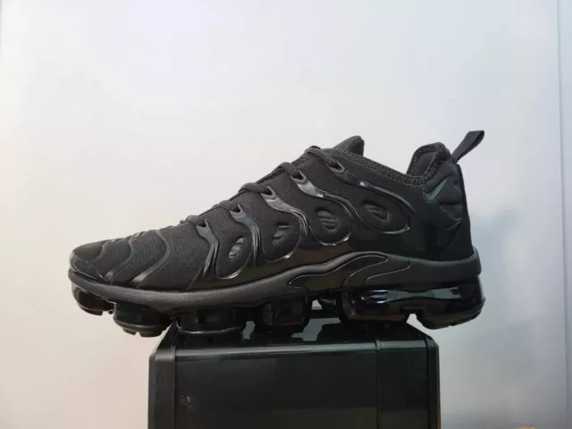 Nike Air VaporMax Plus Triple Black size 10 uk with defects