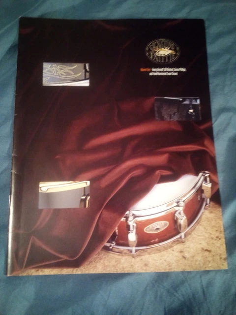TAMA Signature Palette Series Snare Drums Catalog 1999; Excellent Condition 