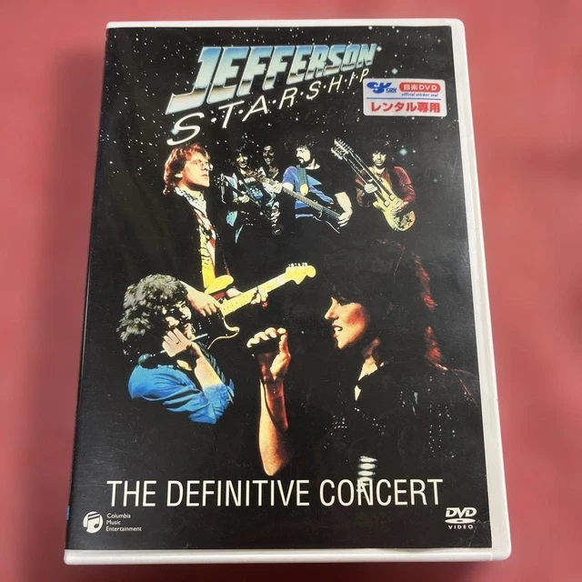 JEFFERSON STARSHIP - DEFINITIVE CONCERT THE - DVD - P2222z £14.50