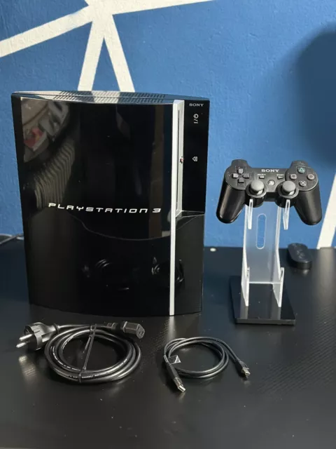 Sony Playstation 3 FAT Ps3 CECHK04 80Gb Fat Lady mit Controller - GETESTET