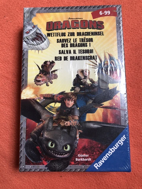 Ravensburger 233991 - Dragons -  Wettflug zur Dracheninsel - DreamWorks  Hicks,