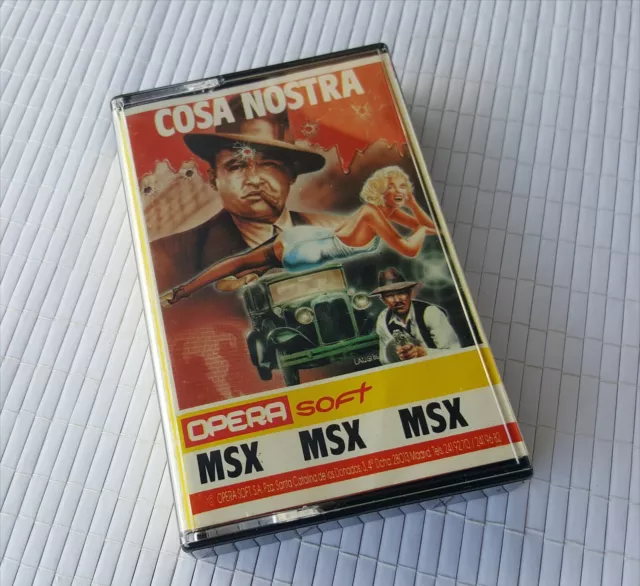 MSX Game - Cosa Nostra - Opera Soft