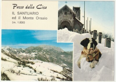 91563 FOTO FOTOGRAFIA ORIGINALE PASSO DELLA CISA MARZO 1965 