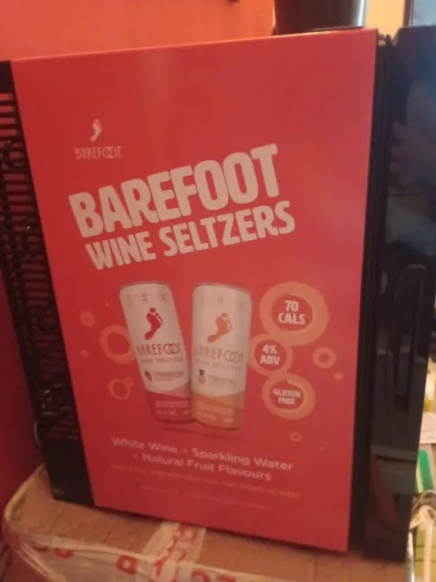 Barefoot beer wine fridge