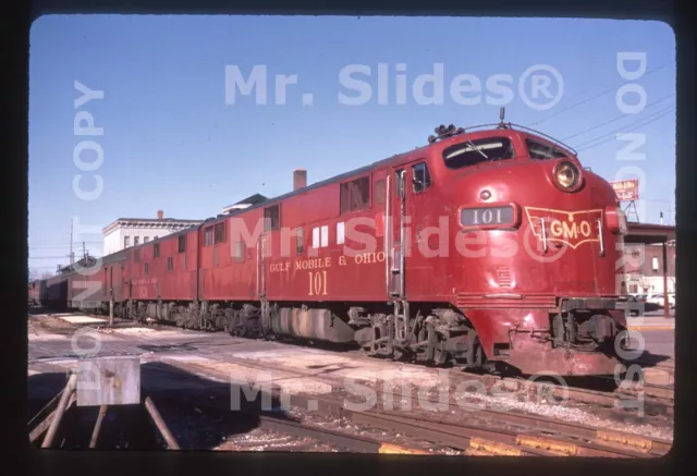 Duplicate Slide E7A 101 & E7A W/Passenger Train