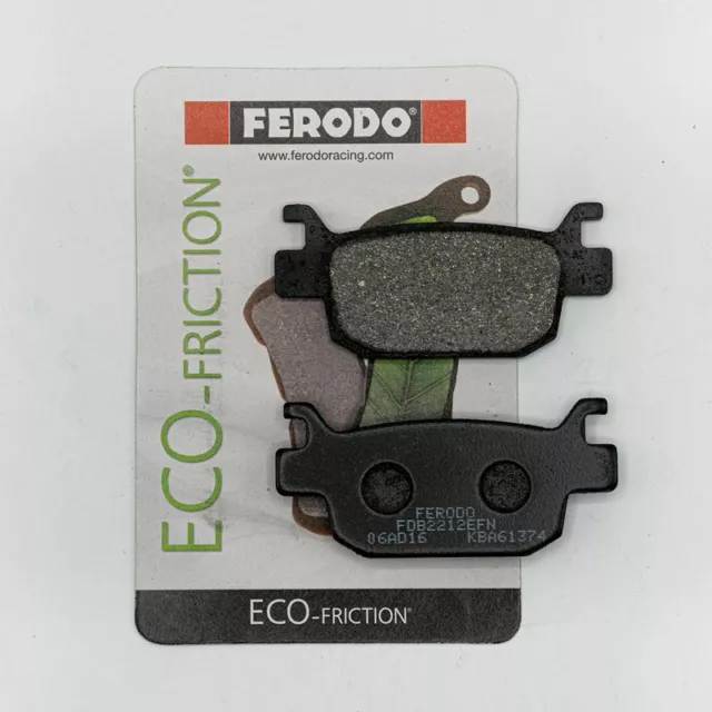 Ferodo ECO Friction Rear Brake Pad Fits HONDA SH 300i 2007 2008 - 2019 2020 2021