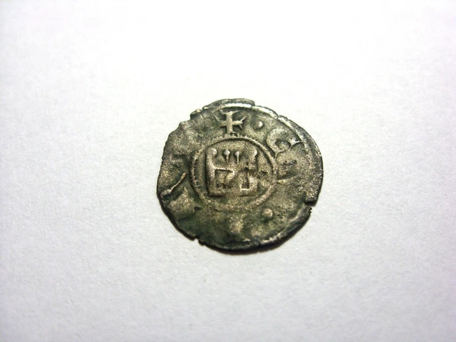 CRUSADER, Kingdom of Cyprus. Hugh I of Lusignan 1205-18 Billon Denier Scarce.*