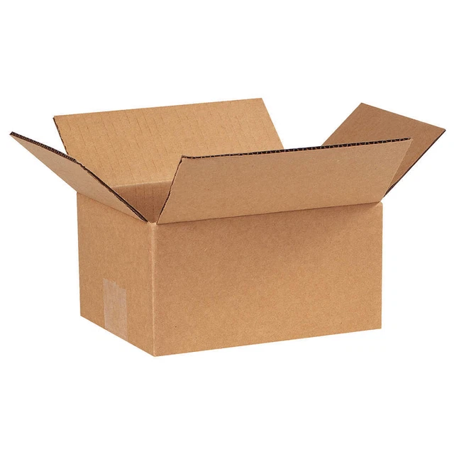 GRAINGER APPROVED 55VG20 Shipping Box,Single Wall,32 ECT,Kraft PK 25