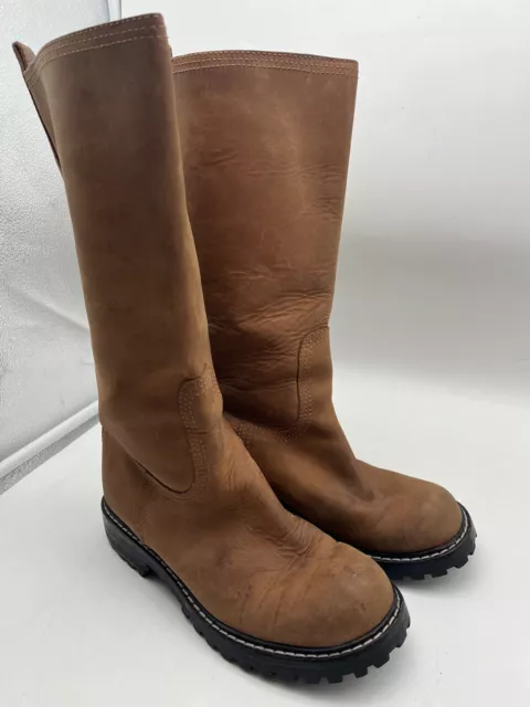 Marc By Marc Jacobs Womens Knee High Brown Suede Boots Size 38 / US 8.5