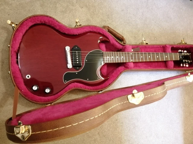 Gibson Usa Sg Junior,Vintage Cherry,Gibson Hardshell Case.