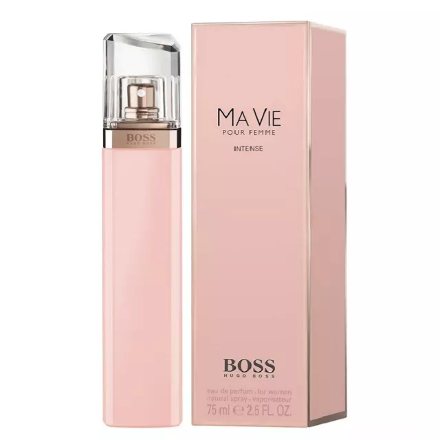 ⭐⭐ HUGO BOSS Ma Vie Pour Femme Intense Eau de Parfum 75ml Neu OVP in Folie RARE⭐