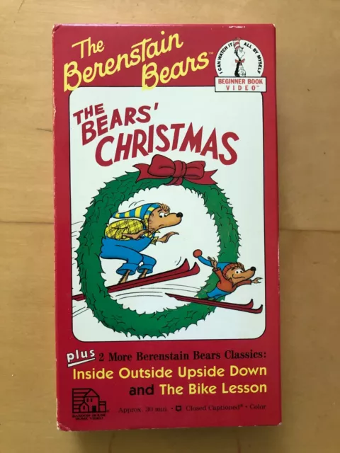 THE BERENSTAIN BEARS: The Bears' Christmas VHS Plus 2 More Classics ...