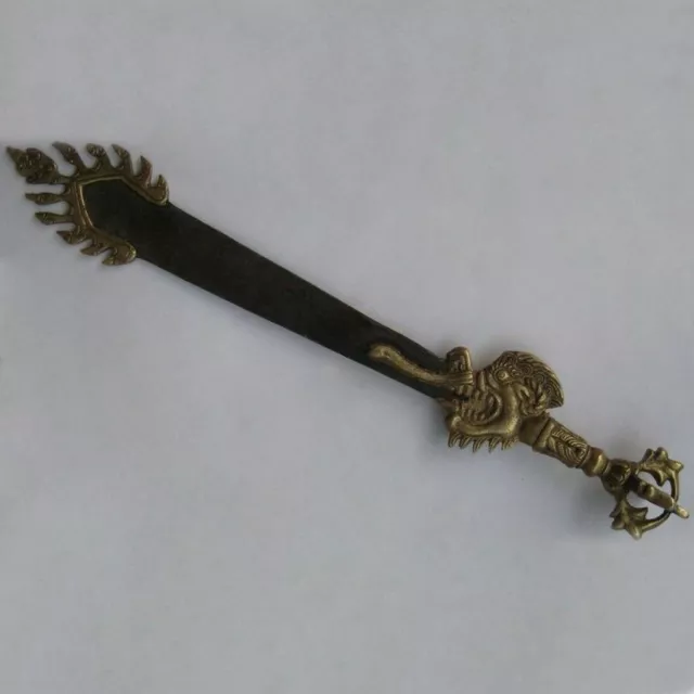 Tibetan Buddhist Manjushree's Sword (Khadga) 15.5" - Nepal