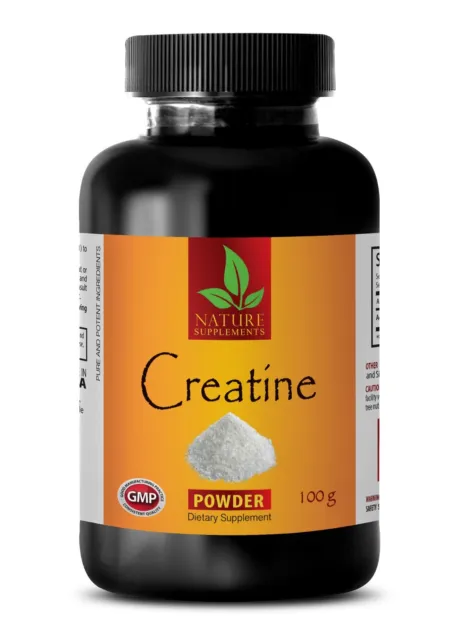 sport supplements - CREATINE MONOHYDRATE POWDER 100g - Fat Burner - 1 Bottle