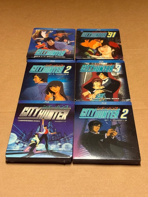 CITY HUNTER COMPLETE DVD Box Model Number ANZB 1741 Aniplex EUR