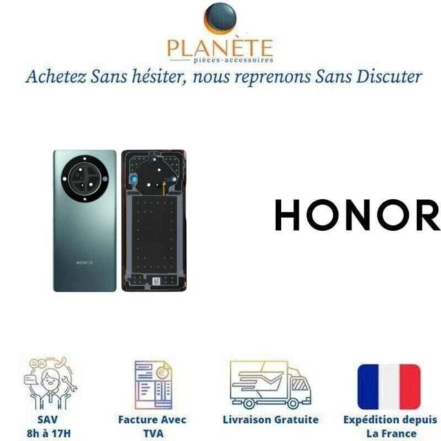 Cache Batterie Arrière Pour Honor 9 – Coque De Remplacement Grise – Compatible Honor 9 (pas Honor 9 Lite) – Réparation Smartphone