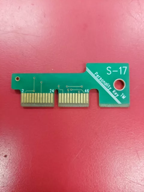 Snap On S-17 S17 Mercedes Personality Key Mt2500 Solus Modis Ethos Verus Scanner