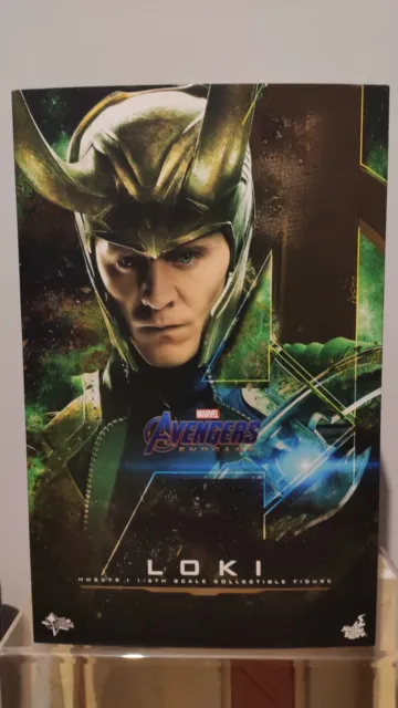 Hot Toys Avengers: Endgame 1/6 Loki  Avengers Action Figure (esposta come nuova)