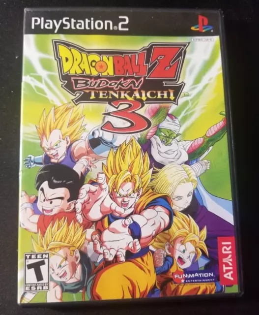 DRAGON BALL Z Budokai Tenkaichi 3 PS2 CIB Near Mint Disc 265.00