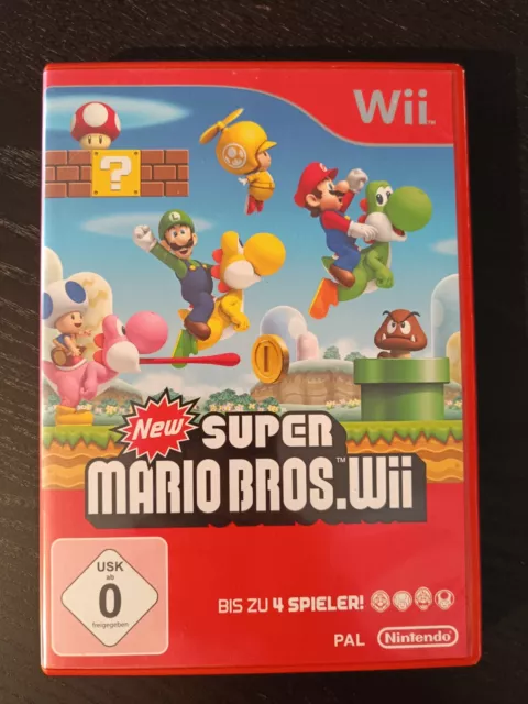 New Super Mario Bros Wii OVP