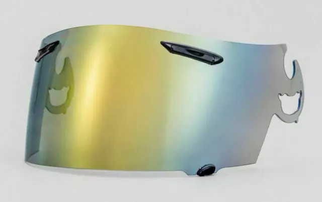 Arai Visor shield SAI GOLD smoke mirror RX-7 RR5 Corsair-V RX7 gp quantum vector 2