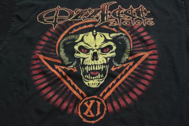 Vintage Ozzfest 2006 T-Shirt Ozzy Osbourne System of a Down Hatebreed Tour