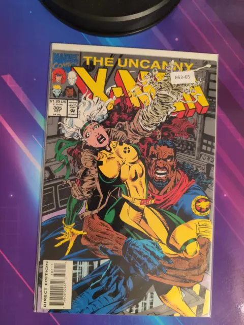 Uncanny X-Men #305 Vol. 1 High Grade Marvel Comic Book E63-65