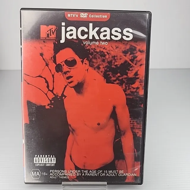 Jackass : Vol 2 (DVD, 2002) Bam Margera Chris Pontius Johnny Knoxville Brandon D