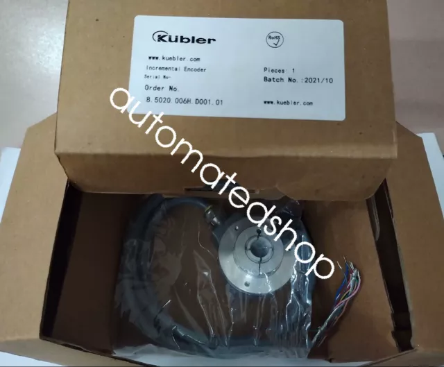 8.5020.006H.D001.01 KUBLER incremental encoder brand new Shipping DHL or FedEX 2