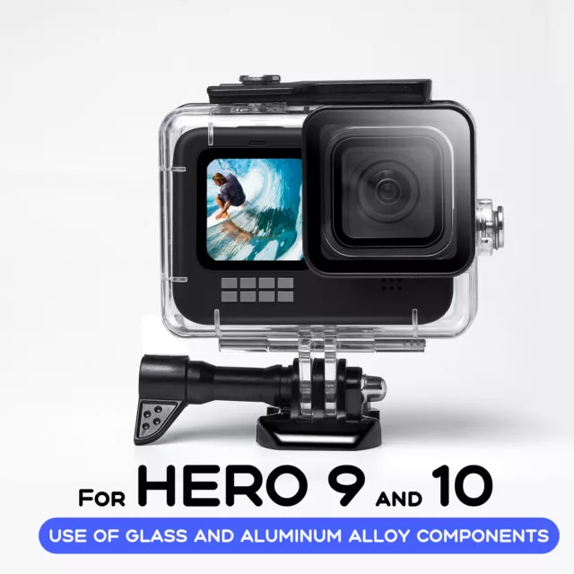 For GoPro Hero 9 10 11 Waterproof Case Protective Housing Diving Underwater New
