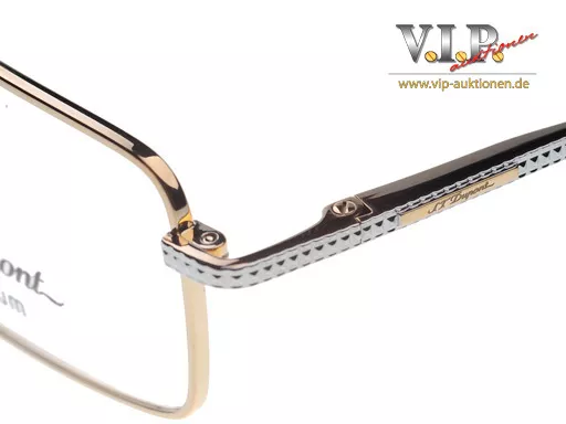 St.dupont Titanium Brille Brillenfassung Eye-Glasses Frame Occhiali Lunette