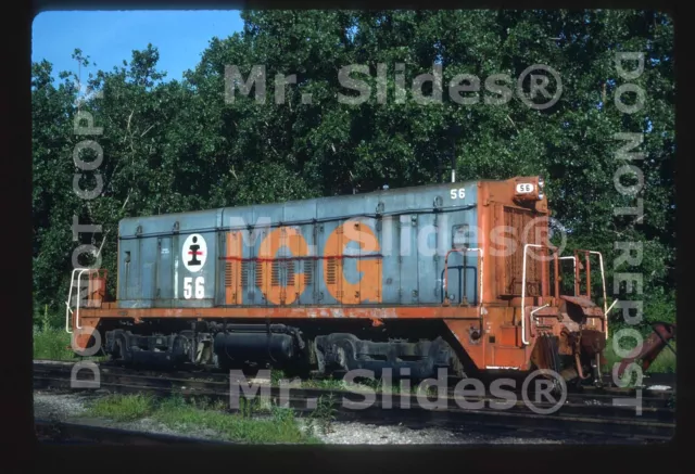 Original Slide ICG Illinois Central Gulf Slug 56 East Hazel Crest IL 1987