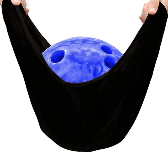 Lot De 2 Sacs De Polissage Pour Boules De Bowling – Lavables, Supports, Nettoyants, Tissu Polyester Durable, Noir, Supports Pour Boules, Accessoire Bowling