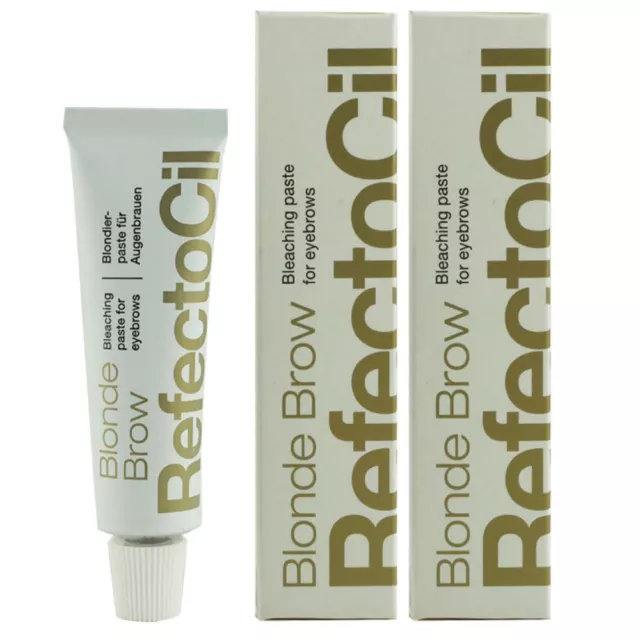 RefectoCil 0 Blonde Brow Eyebrow Bleaching 2 x 15 ml Augenbrauen Blondiercreme B