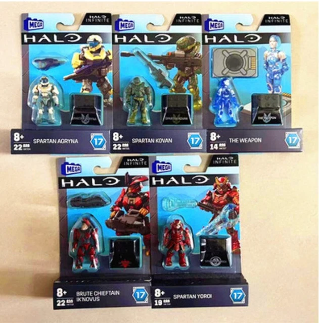 Mega Bloks Construx Halo Universe Heroes Series 17 Spartan Game Figure