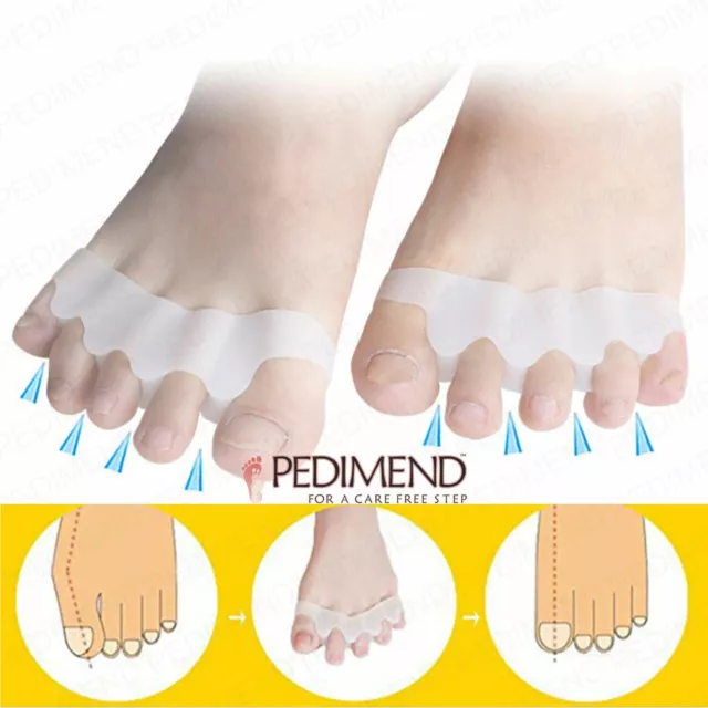 PEDIMEND™ Gel Hammer Toes Straightener Pad - Toe Cushion for