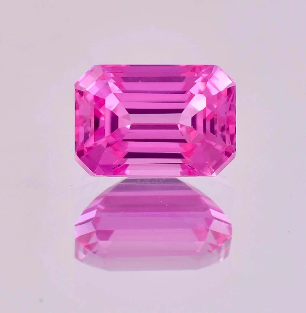 18,29 Ct Saphir Rose De Ceylan Taillé En Oval Certifié Pierre Précieuse