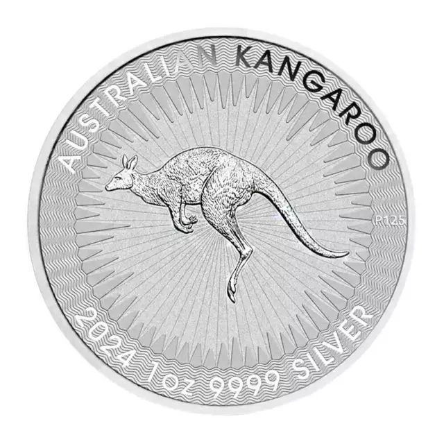 2024 $1 Australia Silver Kangaroo 1 oz .9999 Fine BU