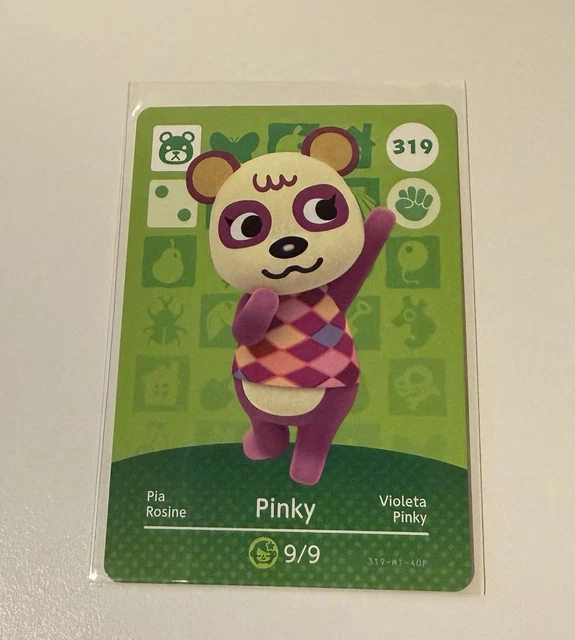Carte Amiibo Animal Crossing 363 Garance / Celia [EUR] - Série 4 Near Mint