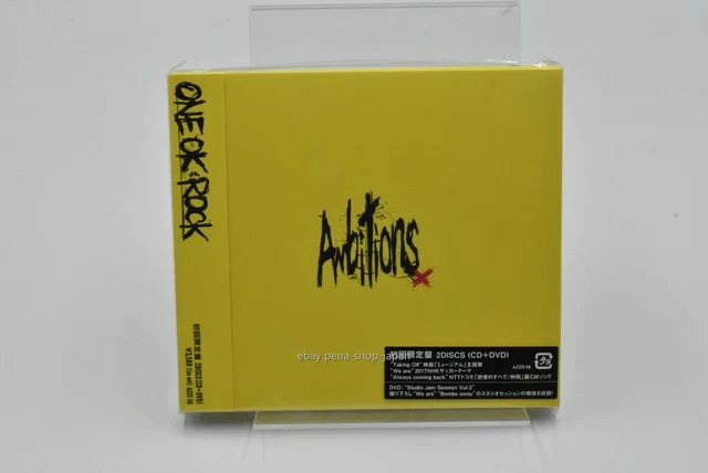 ONE OK ROCK Ambitions First Limited Edition CD+DVD Japan New J-POP